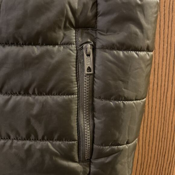 Raw 7 Design M Men's Puffer Vest Waterproof Light Fill Green Outdoor Camping - Picture 2 of 6